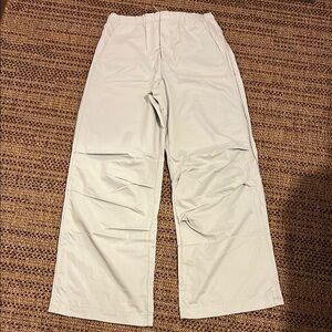 Zara White Wide Leg Pants